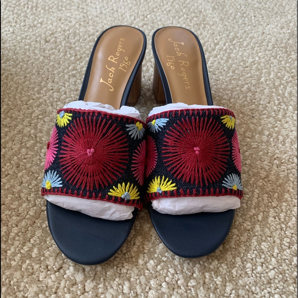 COPY - Jack Rogers Bettina Mid-Heel Sandal - 7.5